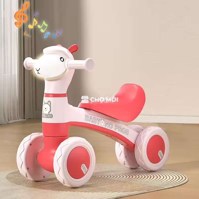 Xe chòi có đèn nhạc mới nguyên thùng chưa ráp