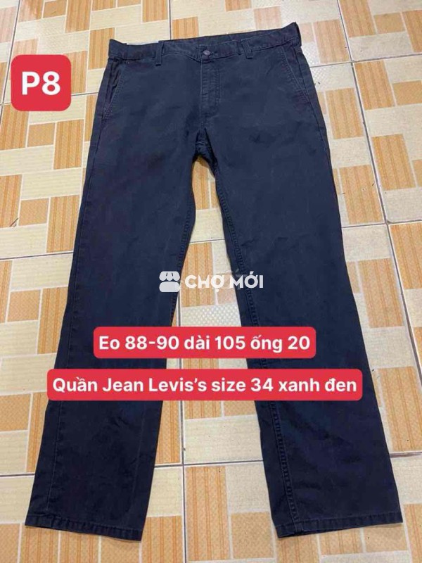 Quần Jesn Levis’s size 34 xanh đen