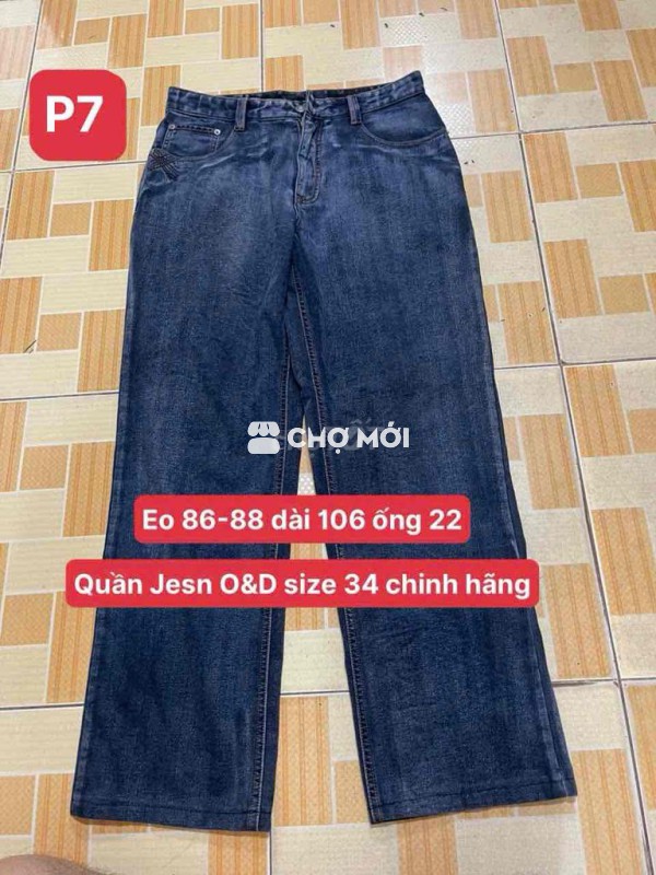 Quần Jean O&D size 34