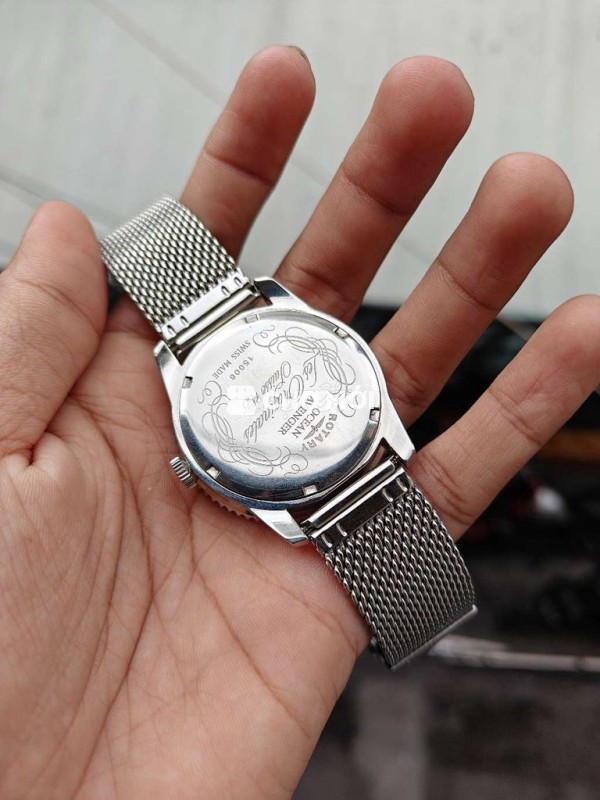 Đồng hồ rotary pin thụy sĩ niềng xoay kính saphia