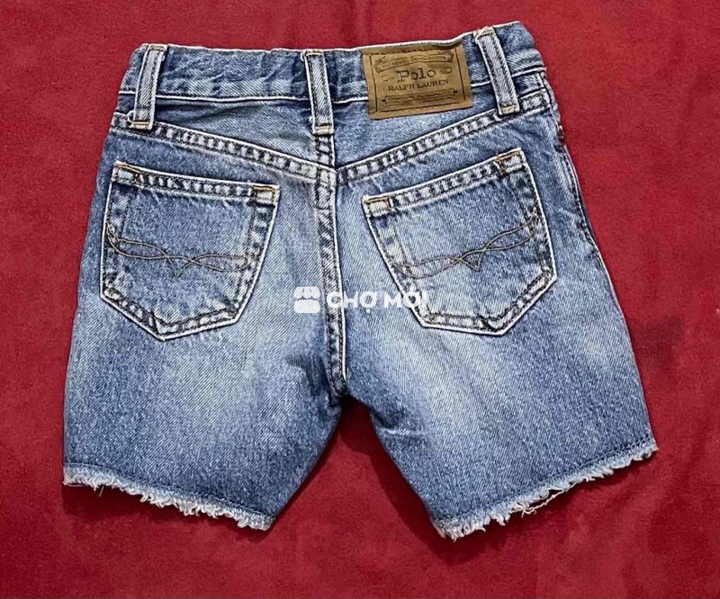 Quân short 49$ jean bé trai 2T Polo Ralph Lauren