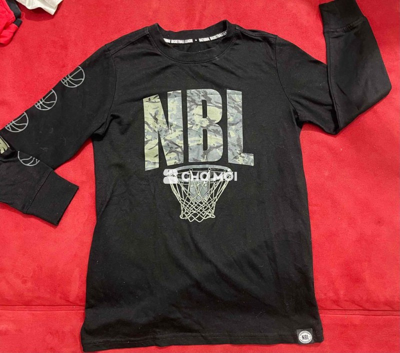 Áo bé trai 25$ NBL bóng rổ size 7 22-27kg 6-7 tuổi