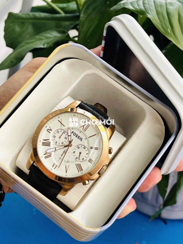 đồng hồ pin Fossil 6 kim chronograp