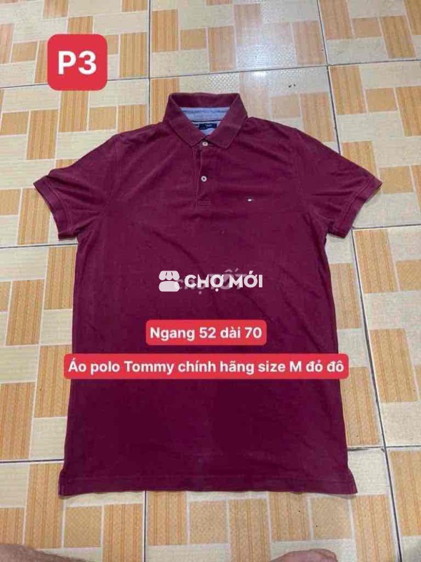 Áo polo Tommy size M