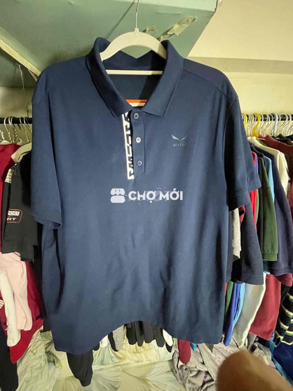 Áo thun xanh than size L