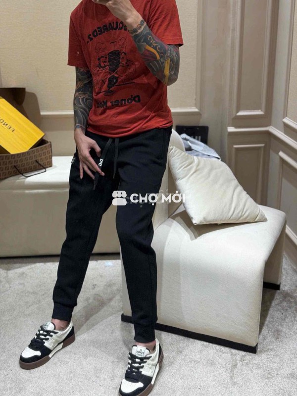 Quần Nam Jogger đen DG quá đẹp