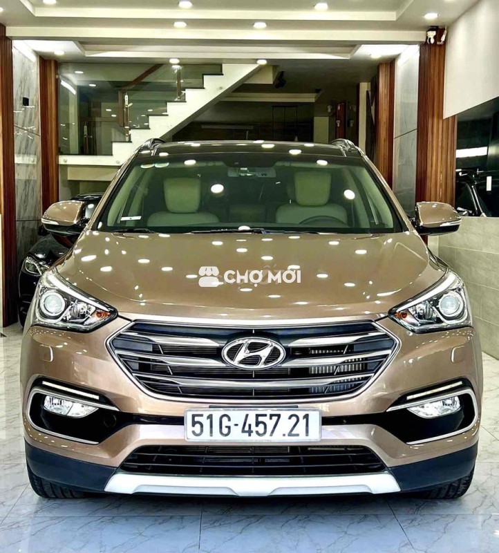 Hyundai Santa Fe 2017 2.2L máy dầu 2cầu bản full