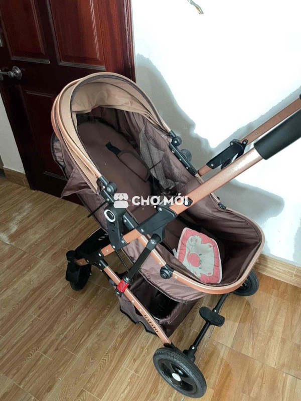 Xe đẩy Hatato gấp gọn hai chế độ cho bé