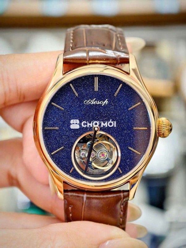 Đồng hồ cơ cót tourbinlon AESOP