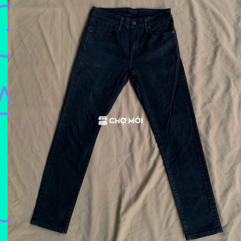 💢Quần Jean UNIQLO - size 29 - eo 78 - màu đen