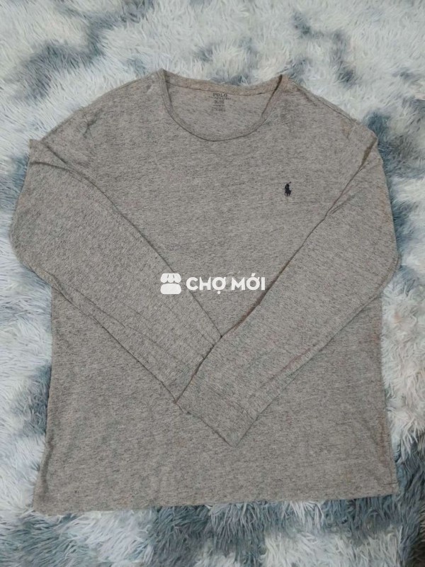 Áo thun tay dài Ralph Lauren 🐎 sz L XL 70-85kg