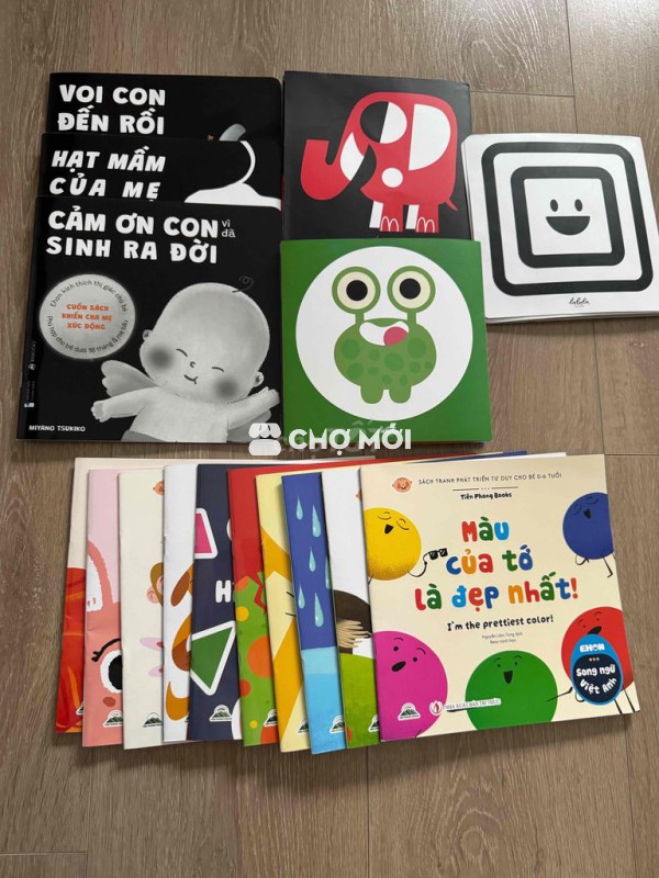 combo sách & tranh cho bé