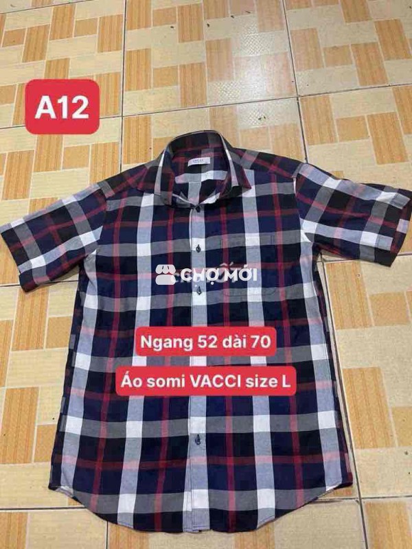 Áo somi Vacci  size L