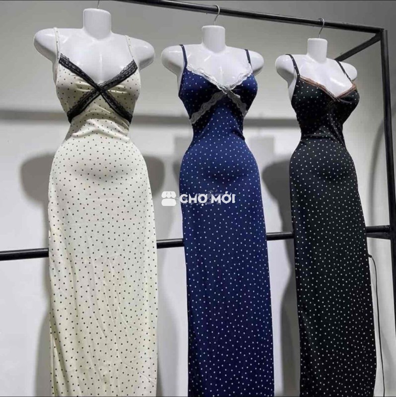 đầm maxi dài ( 3 màu )  đi tiệc đi biển hở lưng