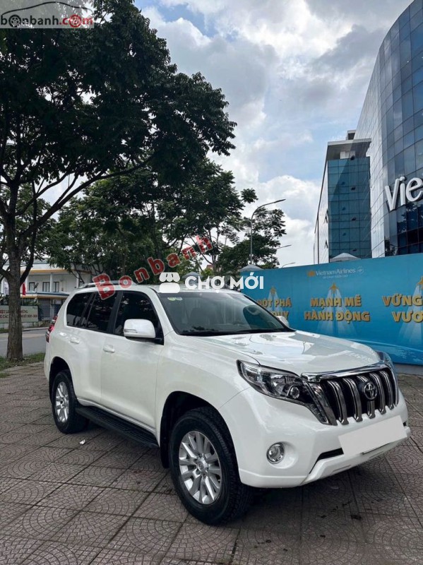 Toyota Prado 2.7 TXL màu trắng/đen Sx 12/2016