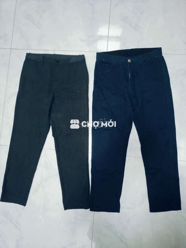 2 quần uni Nhật size 29 còn mới.2 cái tất cả 100k.