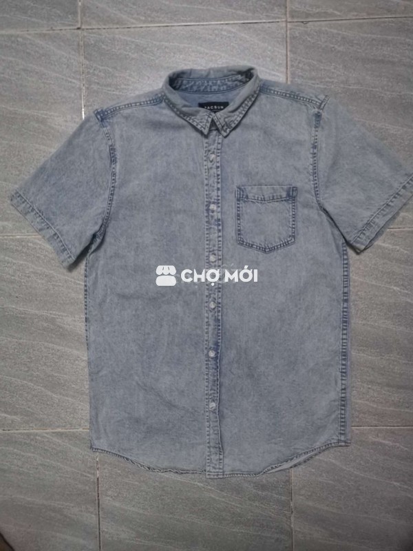 Áo khoác jeans Pacsun Los Angeles U.SWashBS form M