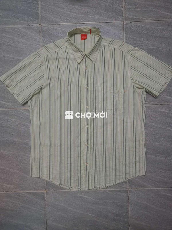 Áo sơmi Hugo Boss Paris BSGreenVin00s Fi form L