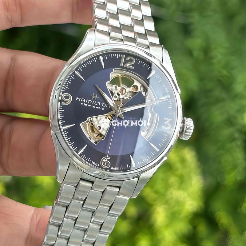 Ham Jazzmaster H32705141 Size 42mm Dial xanh