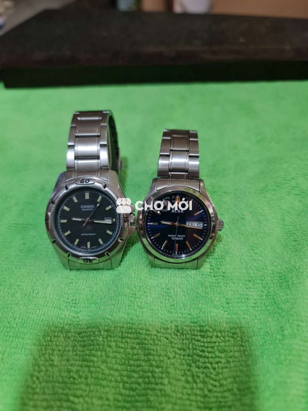 casio titan và Alba