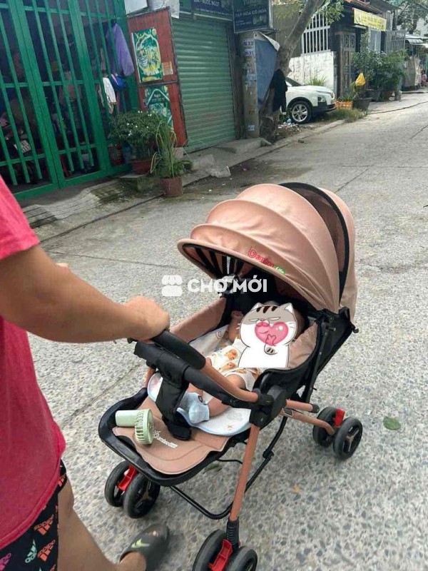 Xe đẩy Bamboo Life 2 chiều 3 tư thế cho bé 0+