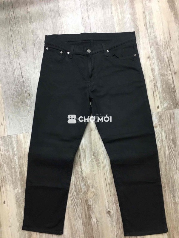 Topvalu.    Jeans      Đen tuyền  Sz. 34