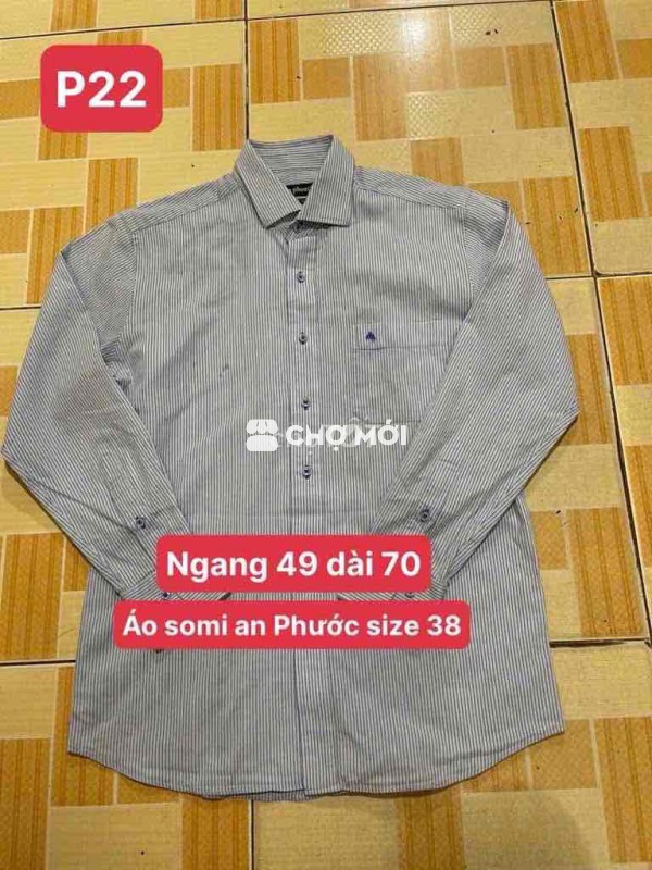 Áo somi an Phước size 38