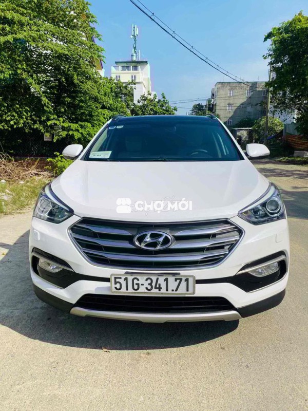 Hyundai SantaFe 2017 2.4 AT 4WD 2 cầu bản full