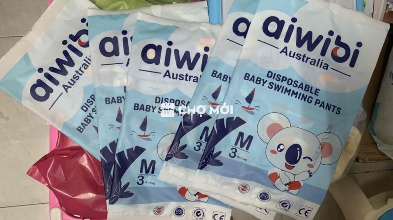 combo 5 miếng bỉm bơi Aiwibi dòng cao cấp