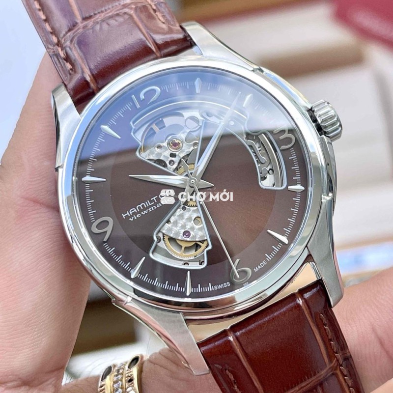 Hamilton H32565595 màu nâu đỏ bắt mắt