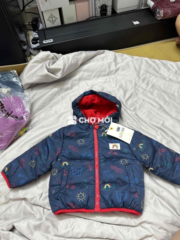Khoác siêu ấm cho bé 3-6m newtag