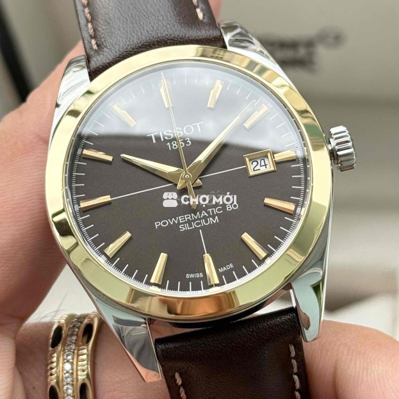 Tissot Gentleman T927.407.46.061.01 Niềng vàng đúc