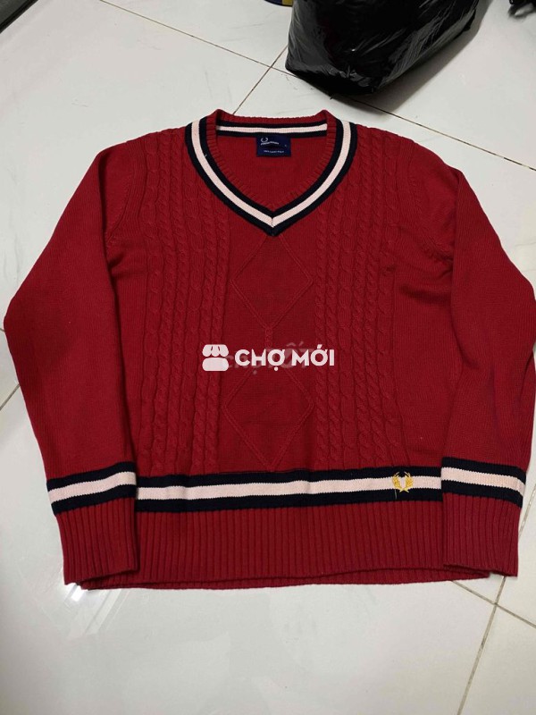 Áo len Fred Perry bông lúa