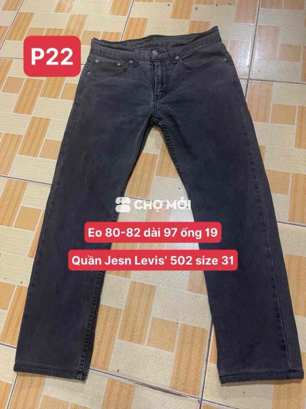 Quần jeans Levi’s 502 size 31