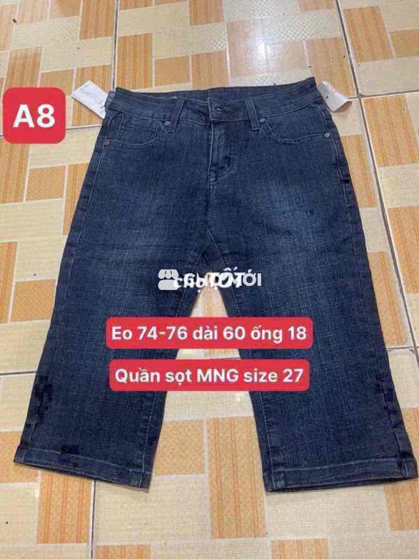 Quần sọt MNG size 27 mới
