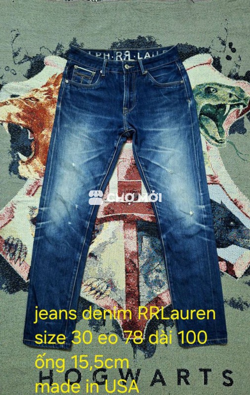 Jeans denim Double Ralph Lauren size 30 Selvedge