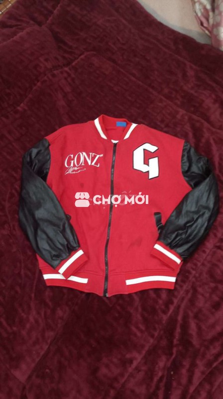 Áo Gonz Đỏ size l, da bong