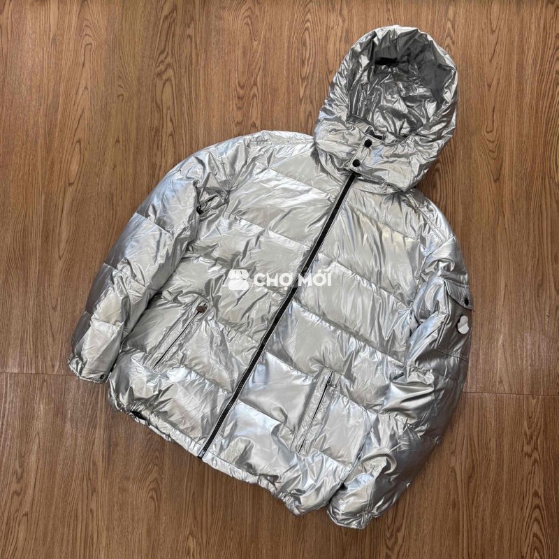 Bollini Milano Silver Metallic Puffer