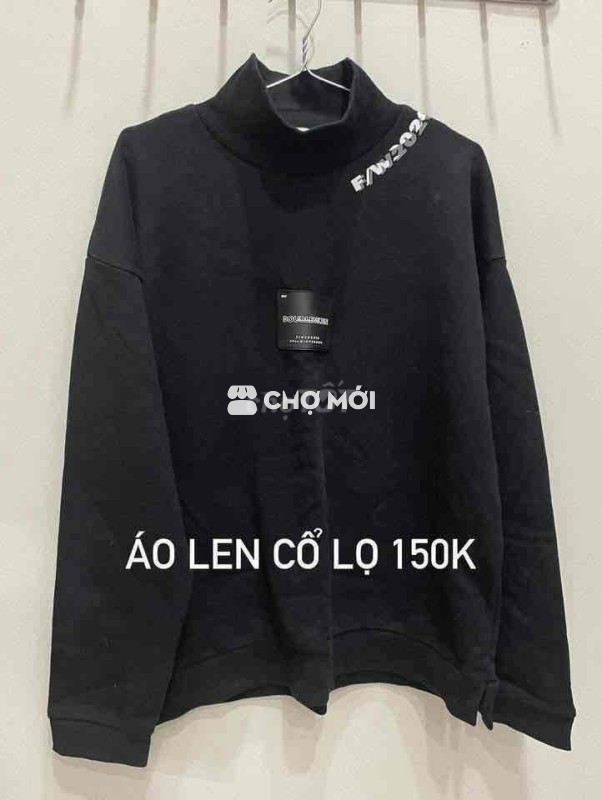 áo len cổ lọ