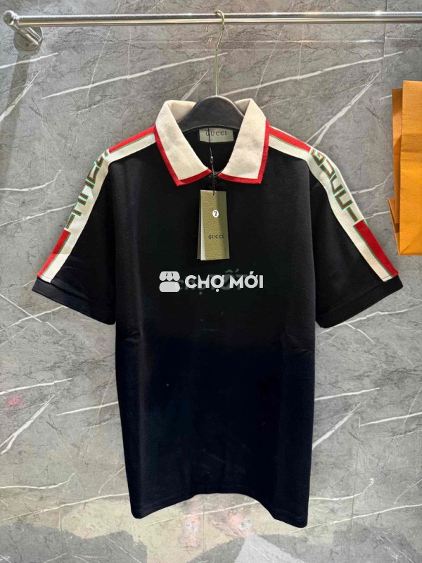 Deal Gucci Stripe Cotton Polo / SC