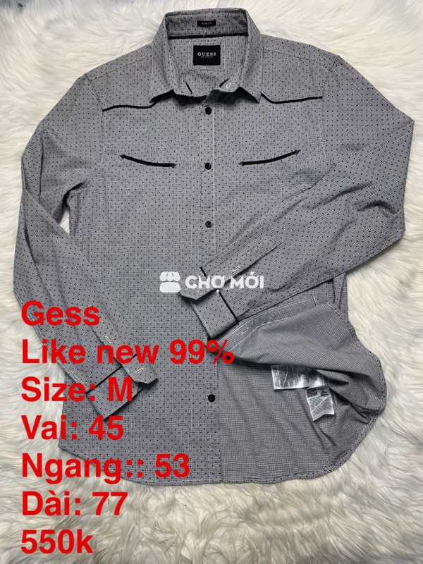 sơ mi Guess M  hàng chính hãng
