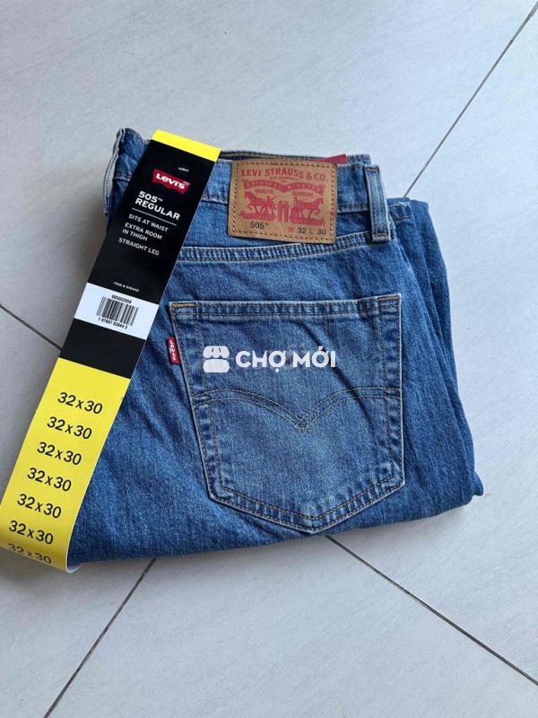 quần nam levis 505 size 32.30 100% chính hãng