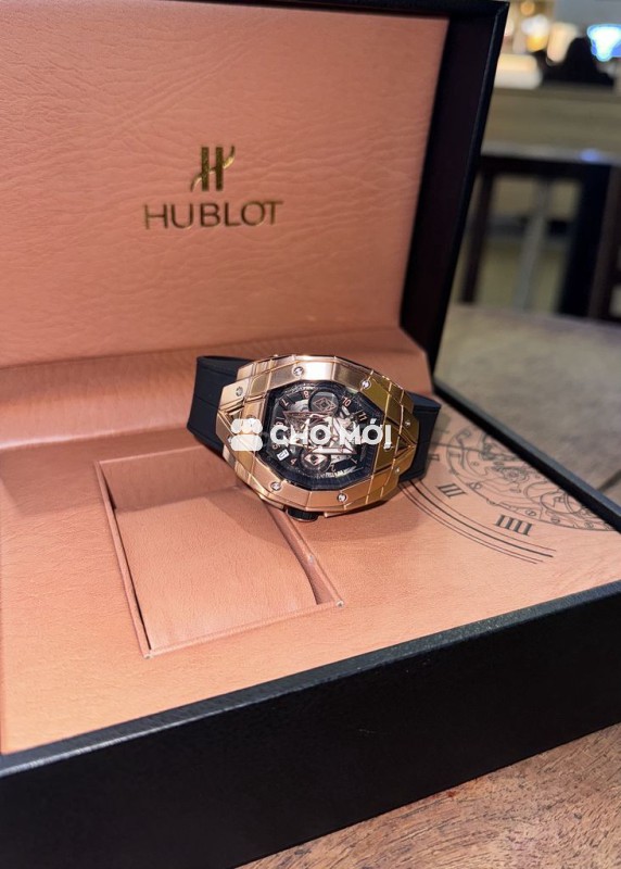 Đồng hồ HL Spirit of Bigbang Sang Bleu gold .