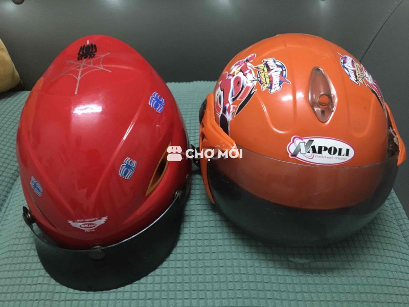 Combo 02 mũ bảo hiểm cho bé