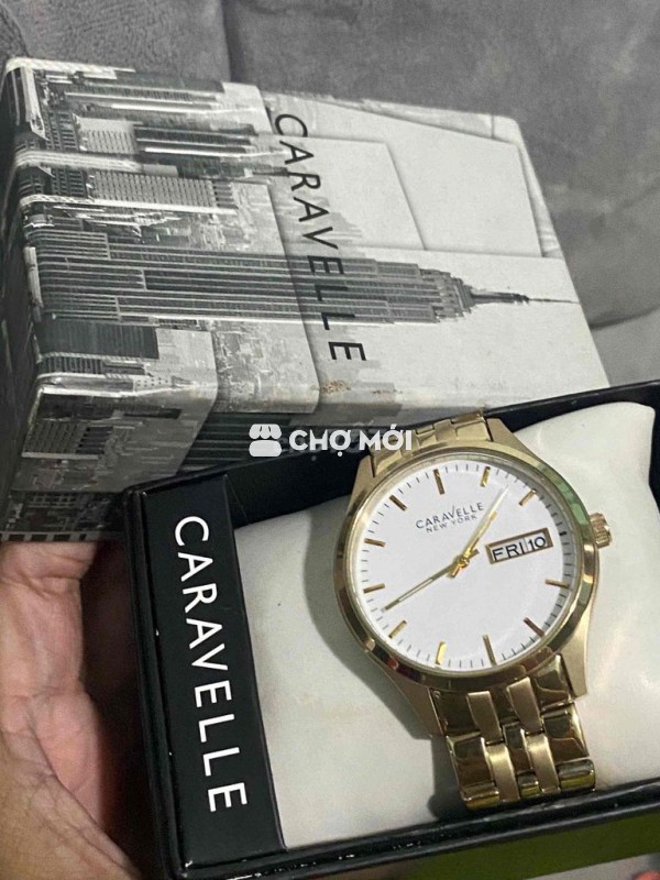 đồng hồ caravelle chính hãng 44c106 chưa đeo
