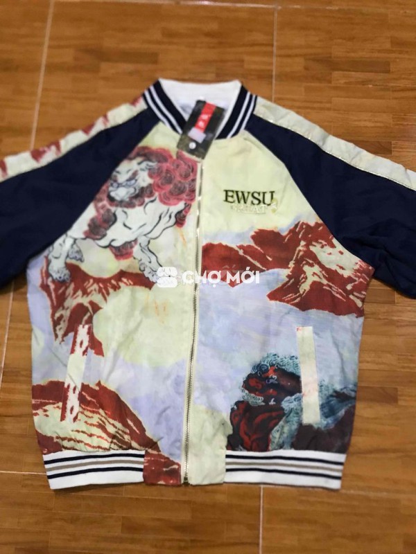 Áo khoác gió 2 lớp size L