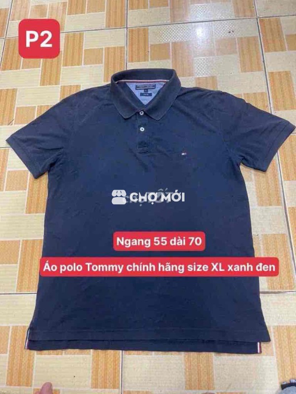 Áo polo Tomy size XL chinh hãng