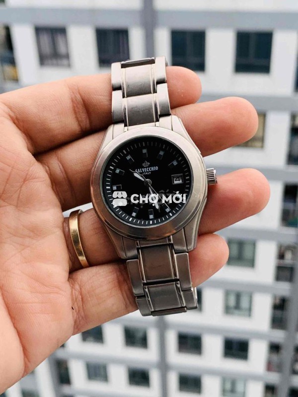 đồng hồ Salvecchio Nhật năng lượng like new zin
