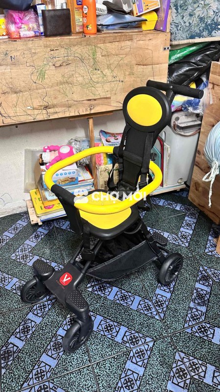 Xe đẩy gấp gọn V-Baby 2 chiều