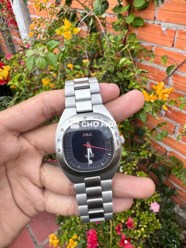 đồng hồ fila vintage có lịch góc 6h